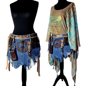 🪶🤎 Earth Whisper Denim Belt